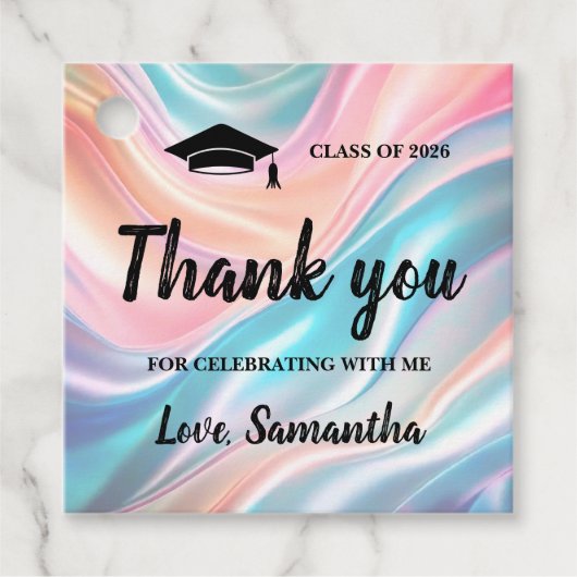 Modern  Graduation  フェイバータグ (正面)