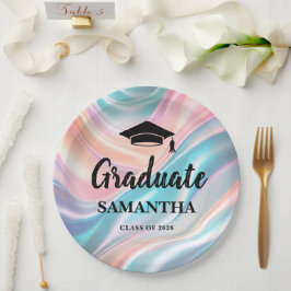 Modern  Graduation  ペーパープレート