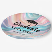 Modern  Graduation  ペーパープレート (アングル)