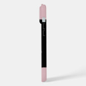 Modern Graduation 2026 Light Pink Photo Magnet iPhoneケース (左側面)