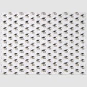 Modern Graduation Cap  and Tassel Gold 薄葉紙 (正面)