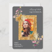 Modern Graduation Celebration 招待状 (正面)