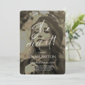 Modern Graduation Celebration  招待状 (スタンド正面)