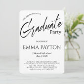 Modern Graduation Celebration  招待状 (スタンド正面)