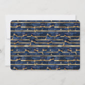 Modern Graduation Party Photo Display 案内状 (裏面)