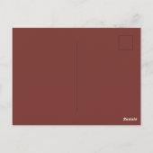 Modern Graduation Photo Card | Custom College Grad ポストカード (裏面)