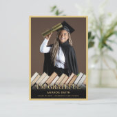 Modern Graduation Thank You Card Photo サンキューカード (スタンド正面)