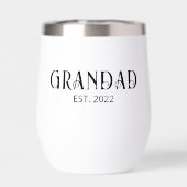 Modern Grandad Established Black Script  (背面)