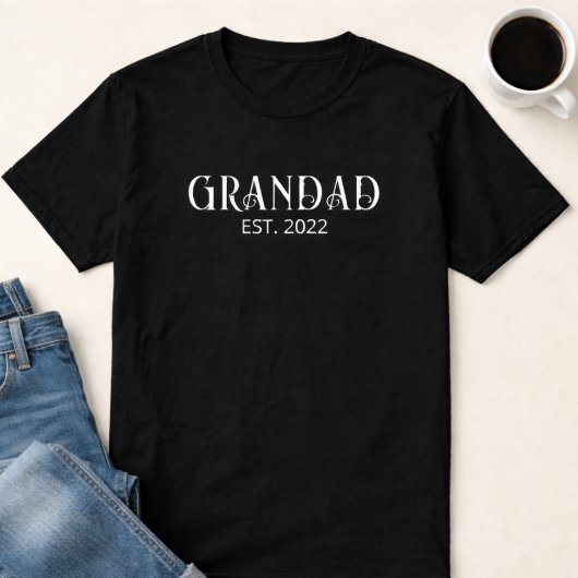 Modern Grandad Established  Tシャツ