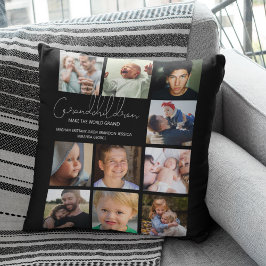 Modern | Grandchildren | 写真コラージュ クッション