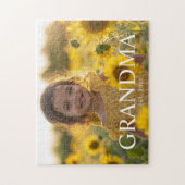 Modern Grandma Photo ジグソーパズル (縦)