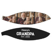 Modern Grandpa Est. Name Year 3 Photo  バスケットボール (パネル)