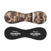 Modern Grandpa Est. Name Year 3 Photo 野球ボール (パネル)