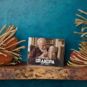 Modern Grandpa Est. Name Year Photo フォトプラーク (側面)