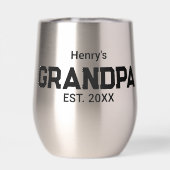 Modern Grandpa Established Est. Name Year  (背面)