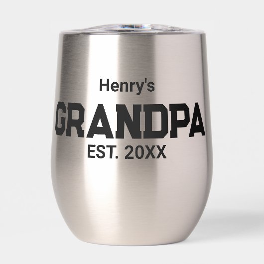 Modern Grandpa Established Est. Name Year  (正面)