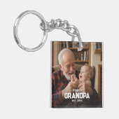 Modern Grandpa Established Est. Name Year Photo キーホルダー (正面左)