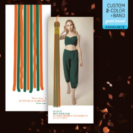 Modern Graphic Photo Graduation Announcement