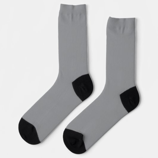 ​Modern Gray and Black Patterned Socks ソックス (左)