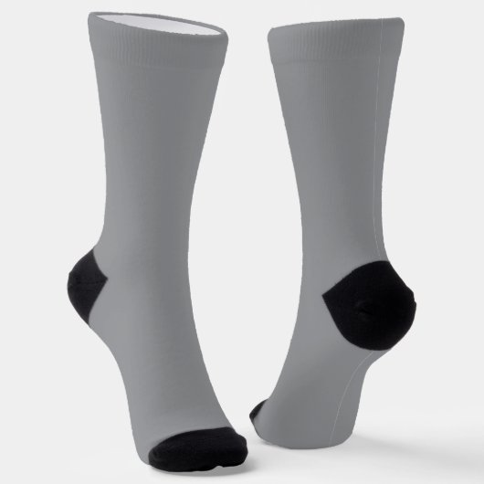 ​Modern Gray and Black Patterned Socks ソックス (傾斜あり)