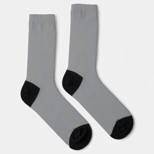 ​Modern Gray and Black Patterned Socks ソックス (右)