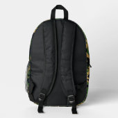 Modern Green Camouflage Backpack – Premium Army プリントバックパック (裏面)