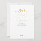 Modern Green & Gold Christmas Tree 3 Photo Collage シーズンカード (裏面)