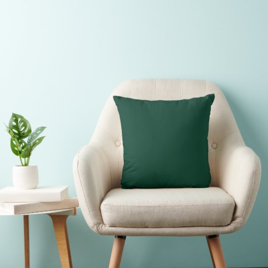 Modern  Green, Solid ,Throw Pillow クッション (椅子)