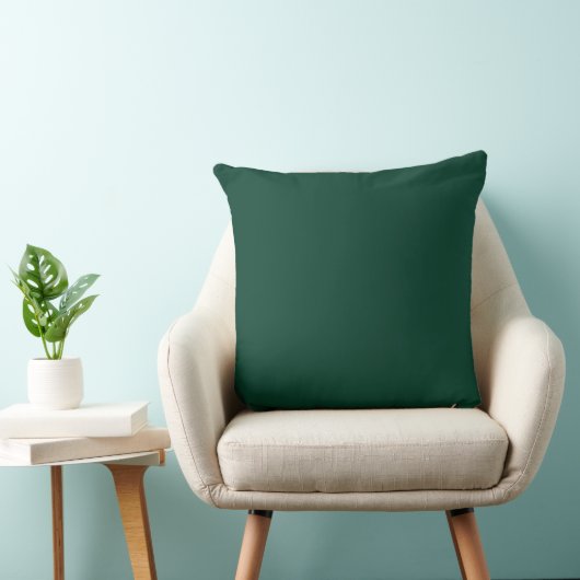 Modern  Green, Solid ,Throw Pillow クッション (椅子)