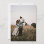 Modern Green Whimsical Christmas Party  招待状 (裏面)