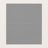 Modern Grey Chic Professional Custom Name Position 名刺 (内部フラット)