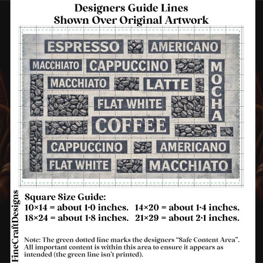Modern Grey Coffee Cafe Typography FC8 Decoupage 薄葉紙