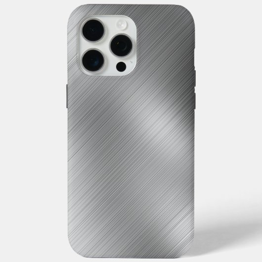 Modern Grey Texture Template Case-Mate iPhoneケース (裏面)