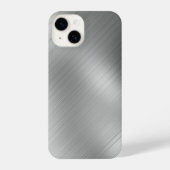 Modern Grey Texture Template iPhoneケース (裏面)