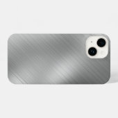 Modern Grey Texture Template iPhoneケース (裏面横)