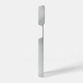 Modern Grey Texture Template iPhoneケース (右側面)