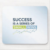 Modern Growth Chart Data Quote Professional Office マウスパッド (正面)