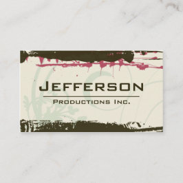 Modern Grunge Style Company 名刺