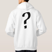 Modern Guess What Pregnancy Reveal Custom Hoodie パーカ (裏面)