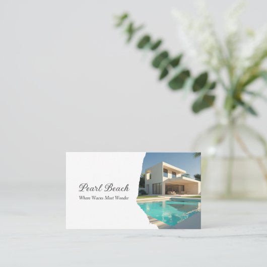 Modern Guest House Vacation Rental Photo 名刺 (スタンド正面)