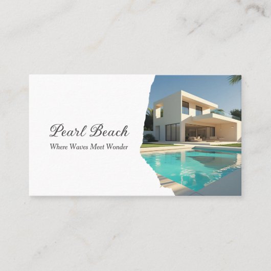 Modern Guest House Vacation Rental Photo 名刺 (正面)