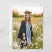 Modern Hand Drawn Class of 2028 Graduation Party 招待状 (裏面)