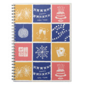 Modern Hand-Drawn Colorful New Year 2026 ノートブック (正面)