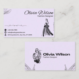 Modern Hand-Drawn Icon Business Card 名刺