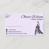 Modern Hand-Drawn Icon Business Card 名刺 (正面)