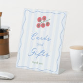 Modern Hand-Drawn Tomato Vine Cards And Gifts 台座サイン (インサイチュ)