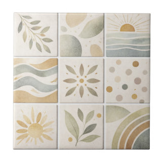 Modern Handcrafted Ceramic Tile – Artisanat Modern タイル