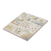 Modern Handcrafted Ceramic Tile – Artisanat Modern タイル (側面)