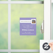 Modern handyman construction custom logo ウィンドウサイン (ホーム)