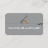 Modern handyman construction custom logo 名刺 (正面)